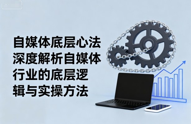 自媒体底层心法,深度解析自媒体行业的底层逻辑与实操方法-爱搞米