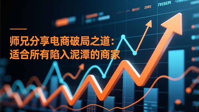 师兄分享电商破局之道：适合所有陷入泥潭的商家-爱搞米