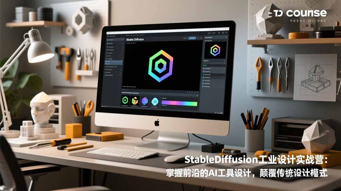 StableDiffusion工业设计实战营：掌握前沿的AI工具设计，颠覆传统设计模式-爱搞米