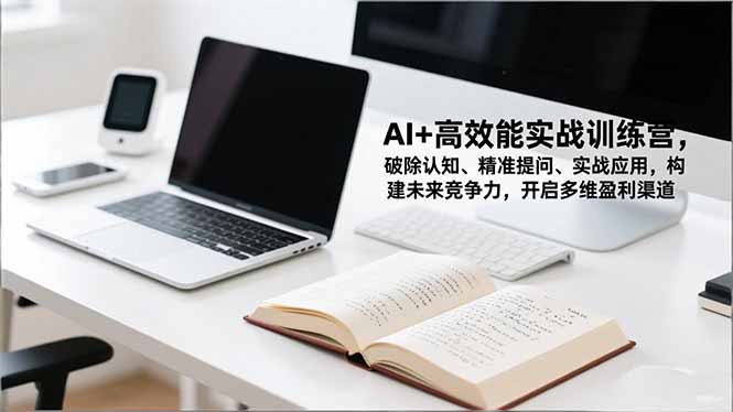 AI+高效能实战训练营，破除认知、精准提问、实战应用，构建未来竞争力，开启多维盈利渠道-爱搞米
